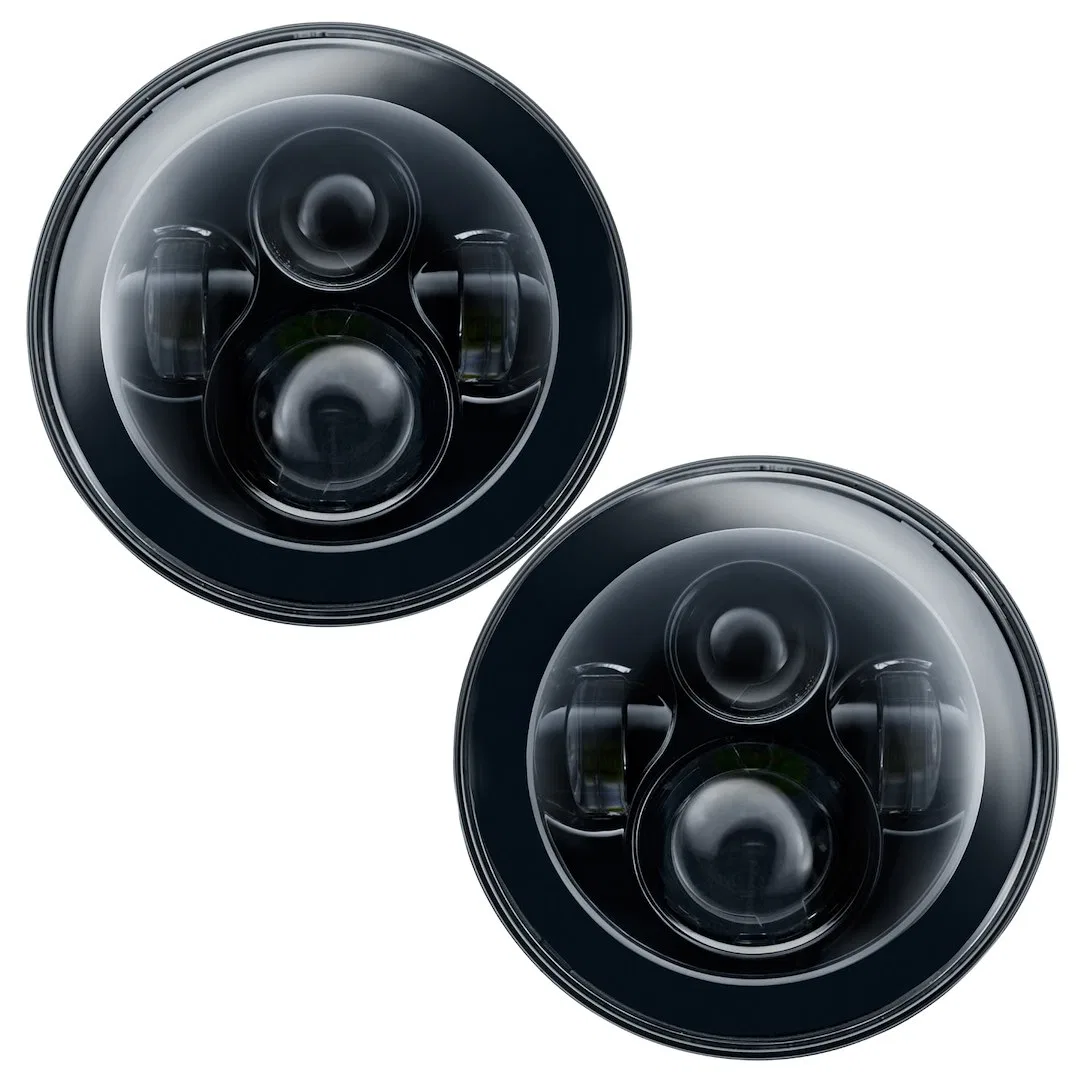 5769-335 – ORACLE LIGHT Headlight Assembly, LED Bulb 7 Inch Round Sealed Beam ColorSHIFT-BC1 Controller 36 Watt Low/ ...